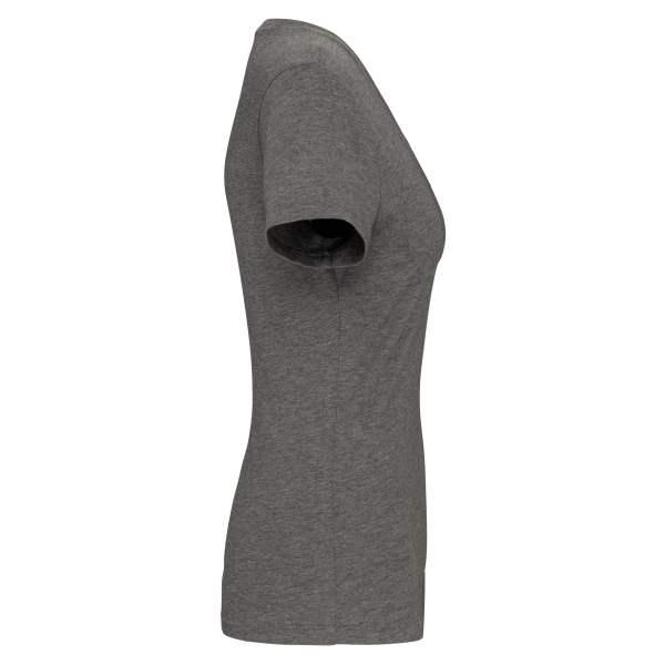 T-shirt Supima® col V manches courtes femme – Image 4436