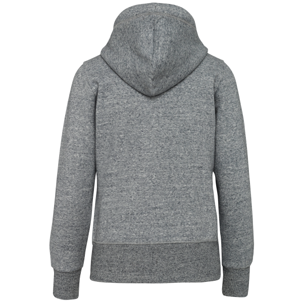 Sweat-shirt vintage zippé à capuche femme – Image 7137