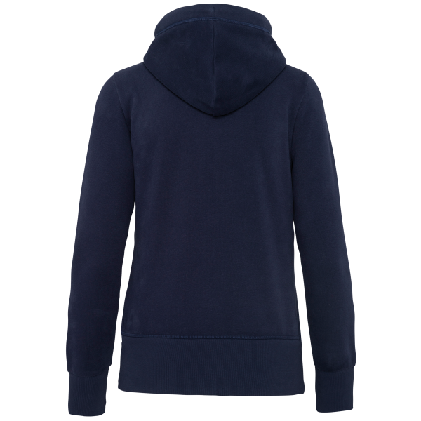 Sweat-shirt vintage zippé à capuche femme – Image 7161