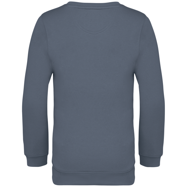 Sweat-shirt écoresponsable à col rond enfant – Image 884