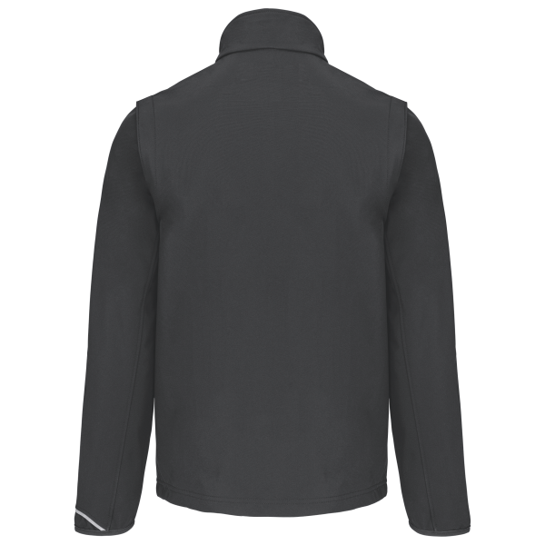 Veste softshell sport manches amovibles unisexe – Image 3171