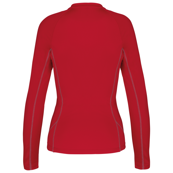 Haut de sport manches longues ¼ zip femme – Image 2187