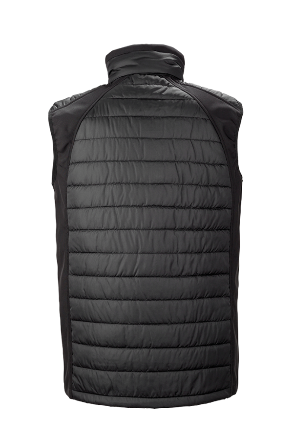 Gilet softshell rembourré black compass recyclé – Image 6535