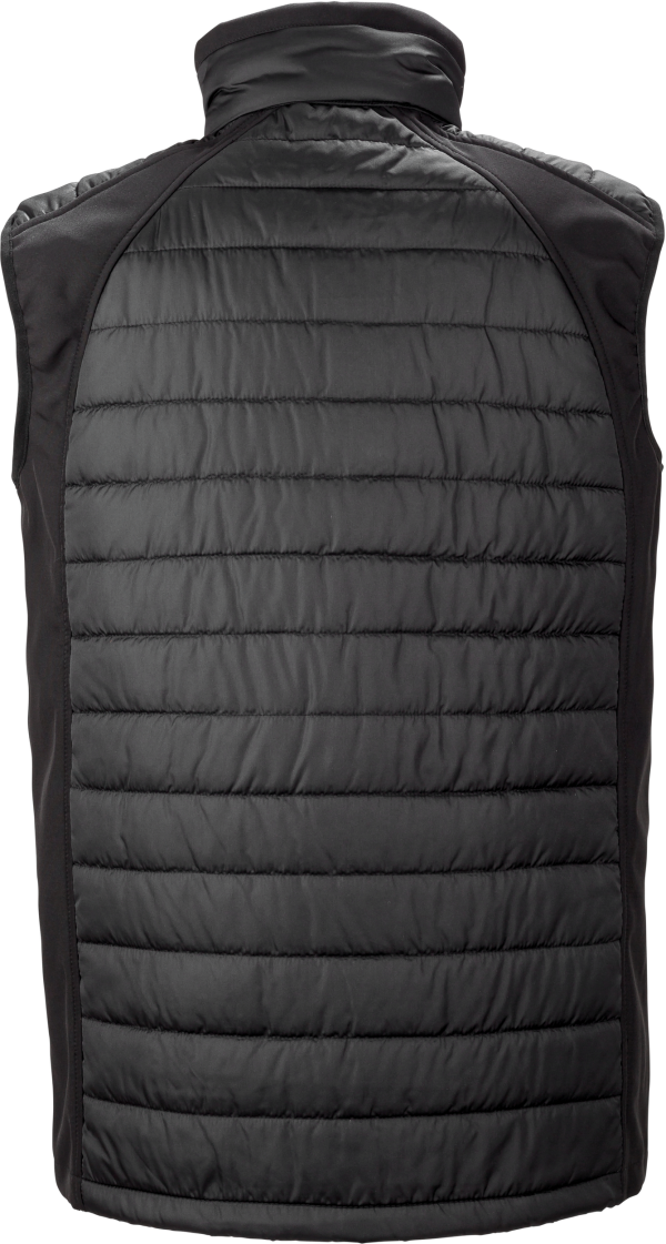 Gilet softshell rembourré black compass recyclé – Image 6527