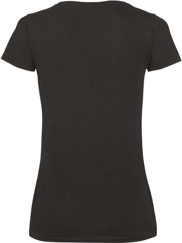 T-shirt femme col v Valueweight (61-398-0) – Image 5211