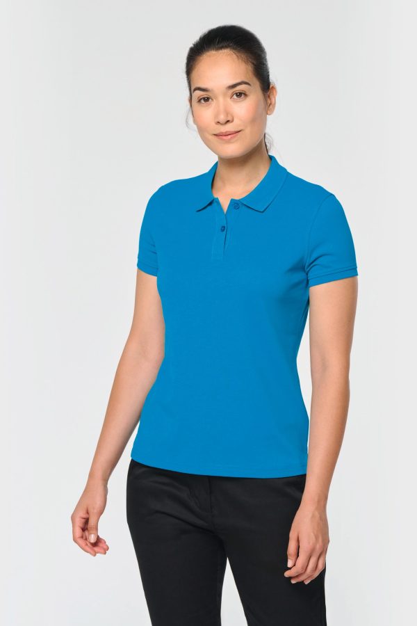 Polo manches courtes femme
