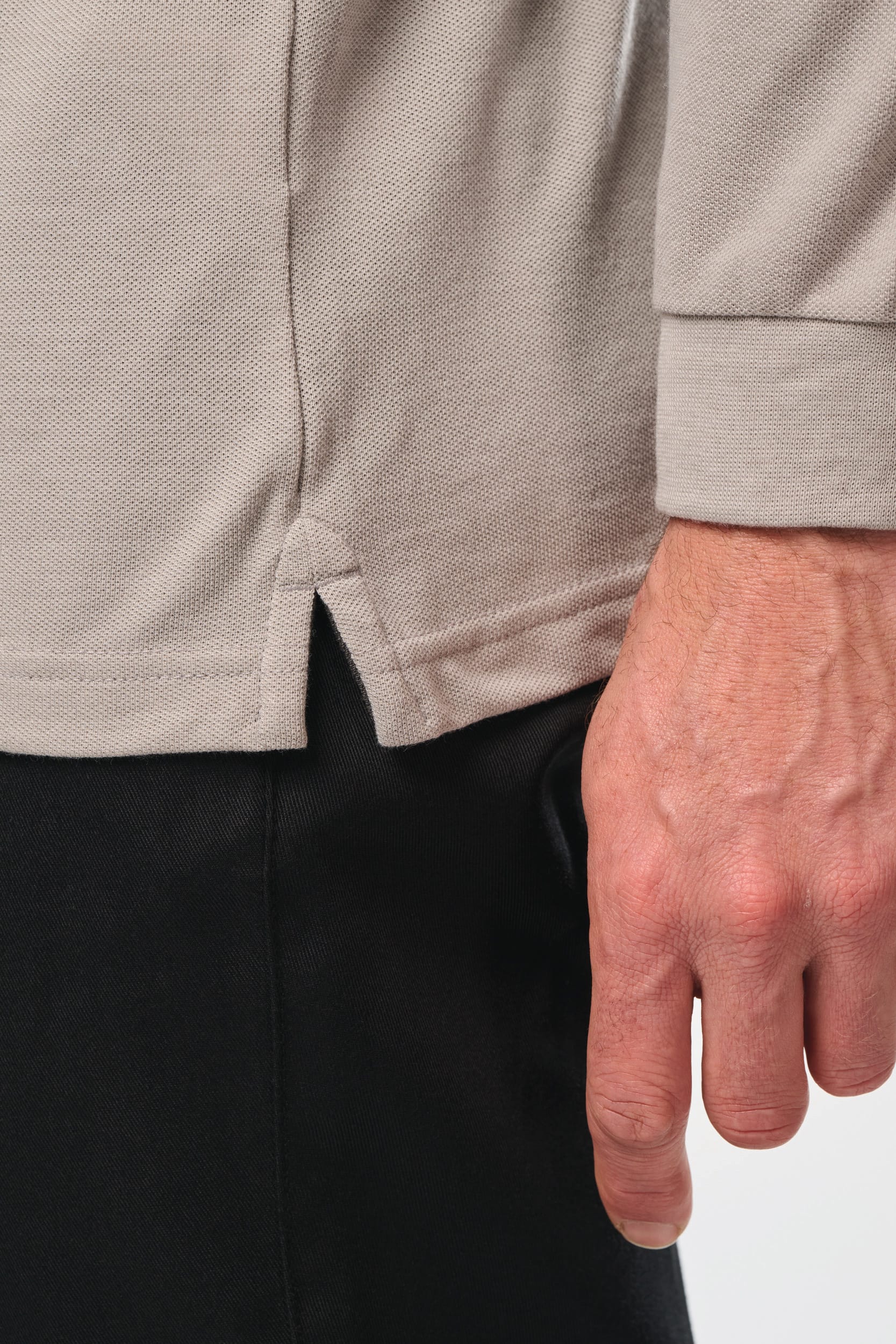 Polo manches longues homme – Image 18109