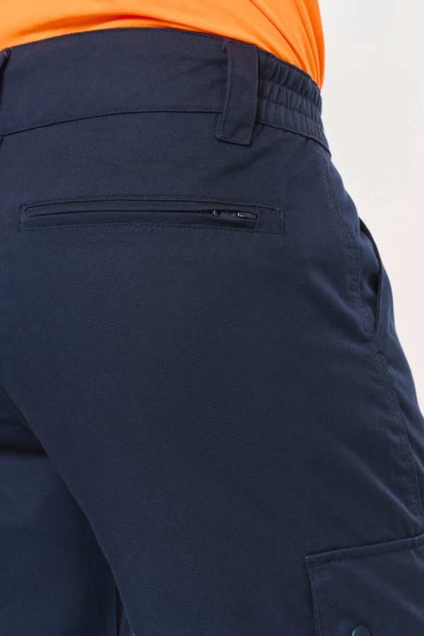 Pantalon cargo unisexe avec bas élastiqué et bande réfléchissante – Image 219