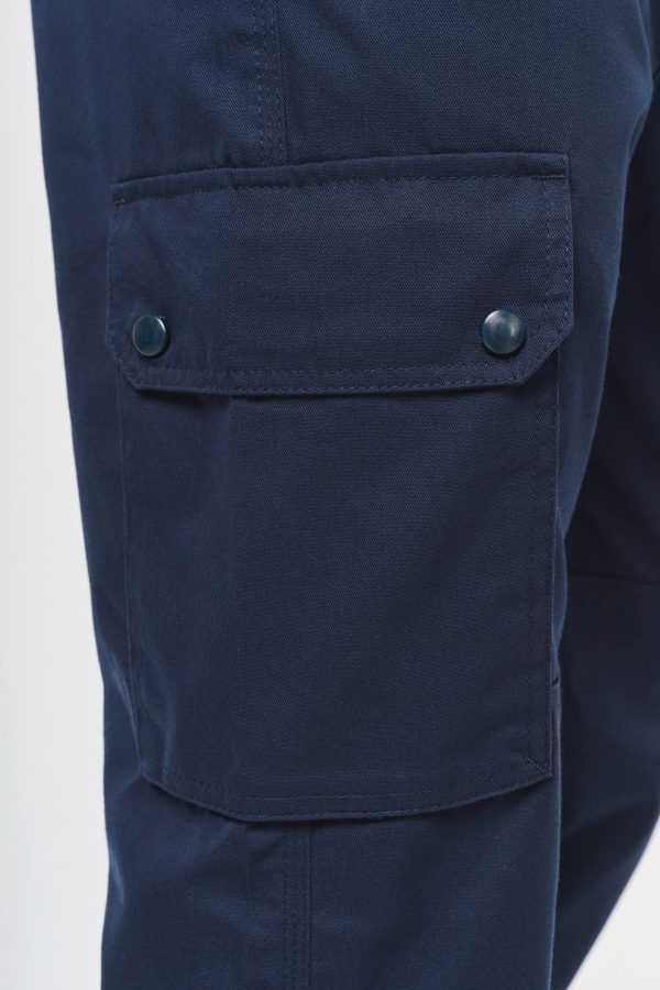 Pantalon cargo unisexe avec bas élastiqué et bande réfléchissante – Image 221