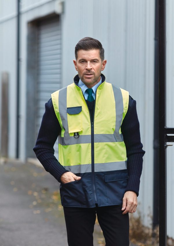 Bodywarmer rembourré haute visibilité – Image 920