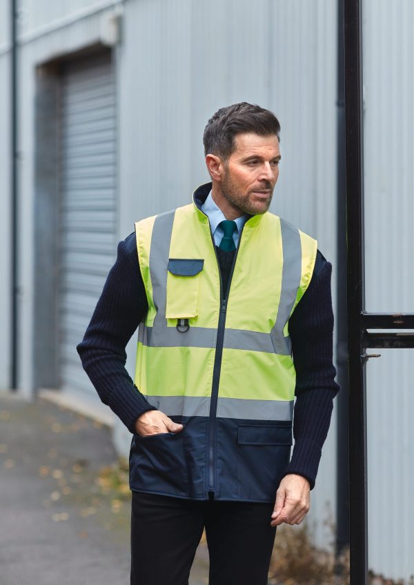 Bodywarmer rembourré haute visibilité – Image 921