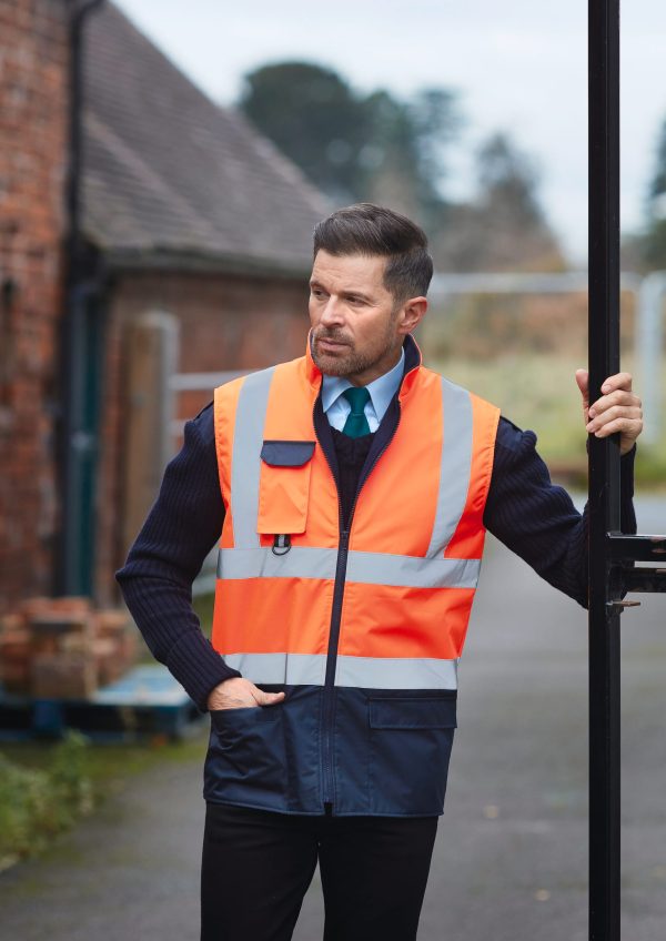 Bodywarmer rembourré haute visibilité – Image 922
