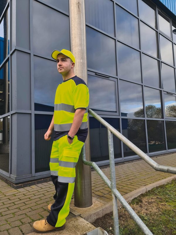 T-shirt bicolore Hi-vis – Image 134