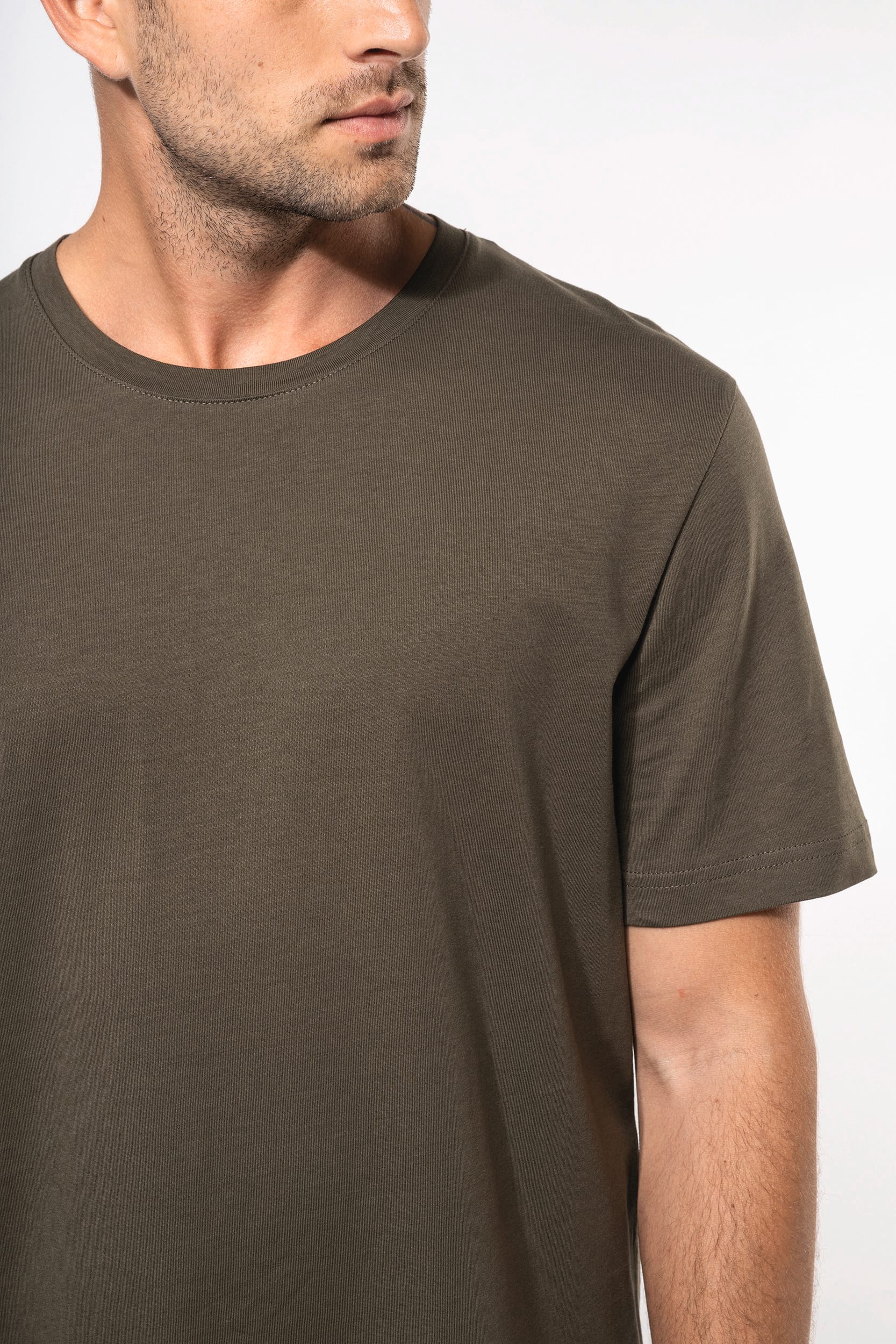 T-shirt col rond manches courtes homme – Image 1365