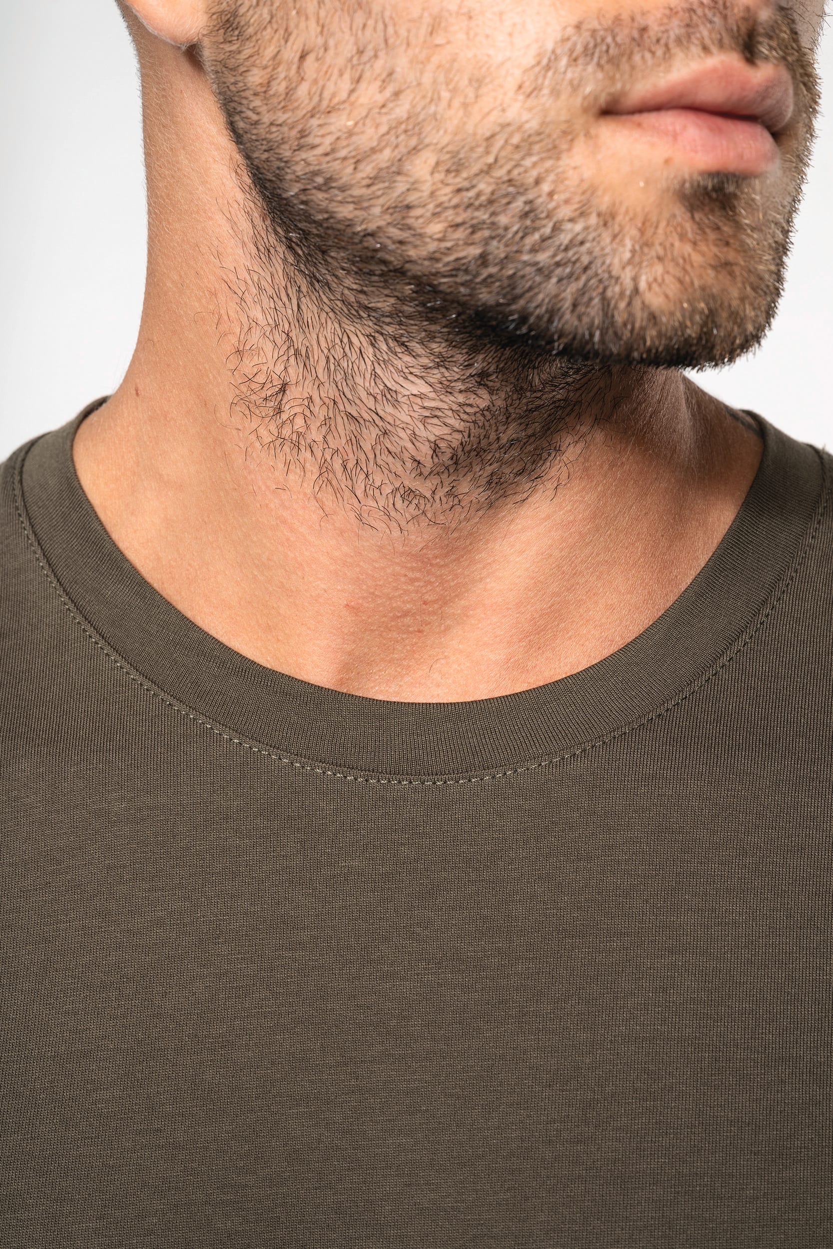 T-shirt col rond manches longues homme – Image 1206