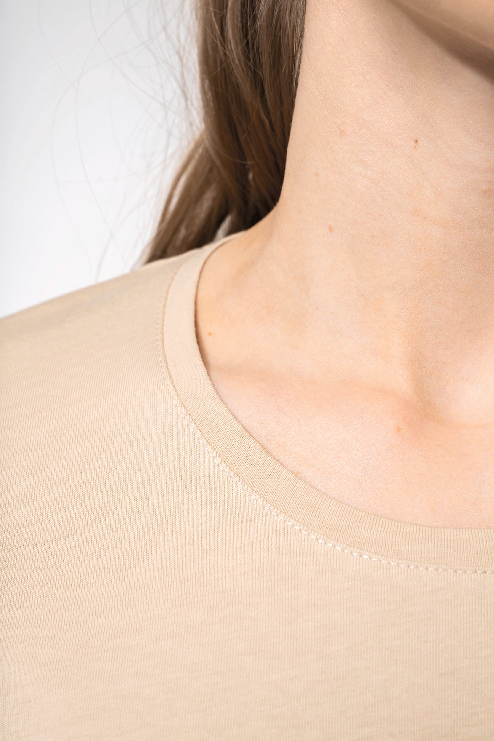 T-shirt col rond manches courtes femme – Image 778