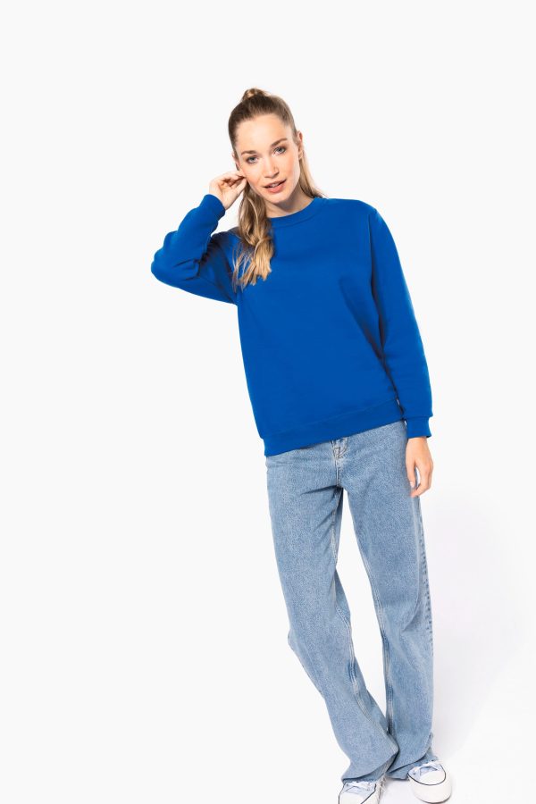Sweat-shirt recyclé col rond unisexe – Image 1018