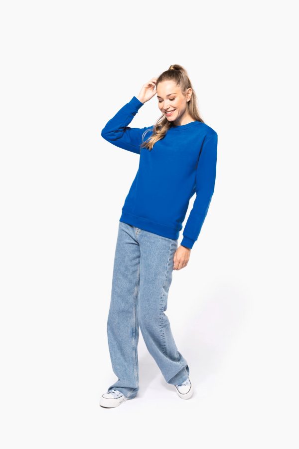 Sweat-shirt recyclé col rond unisexe – Image 1019