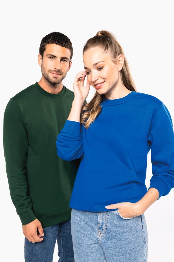 Sweat-shirt recyclé col rond unisexe – Image 1020