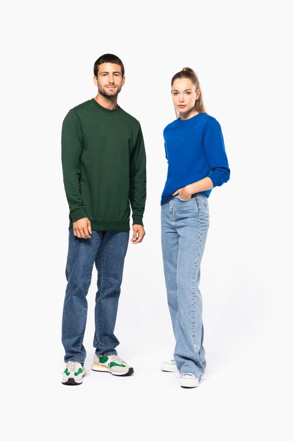 Sweat-shirt recyclé col rond unisexe – Image 1022