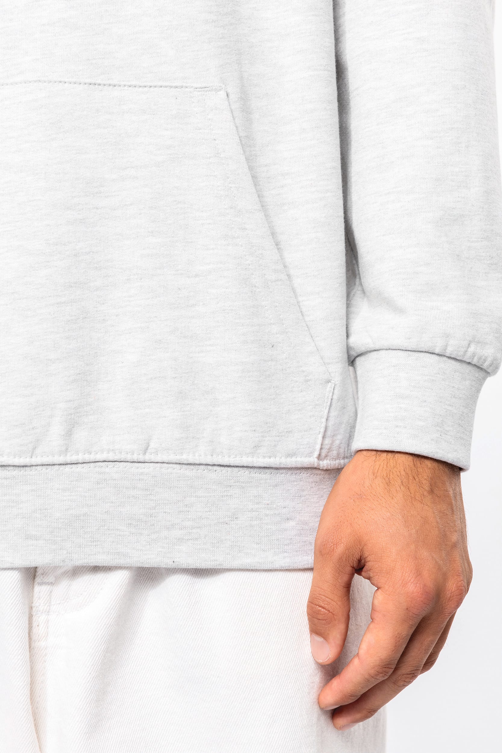 Sweat-shirt recyclé à capuche unisexe – Image 864