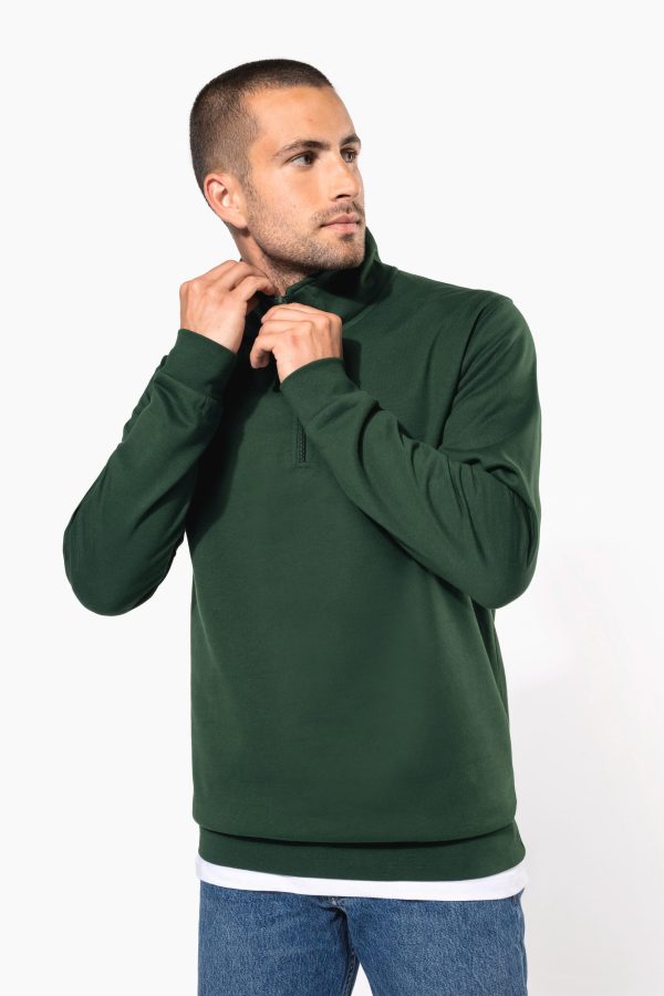Sweat-shirt col zippé homme – Image 864
