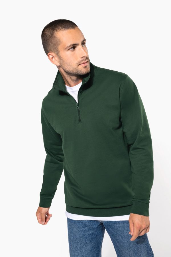 Sweat-shirt col zippé homme – Image 862