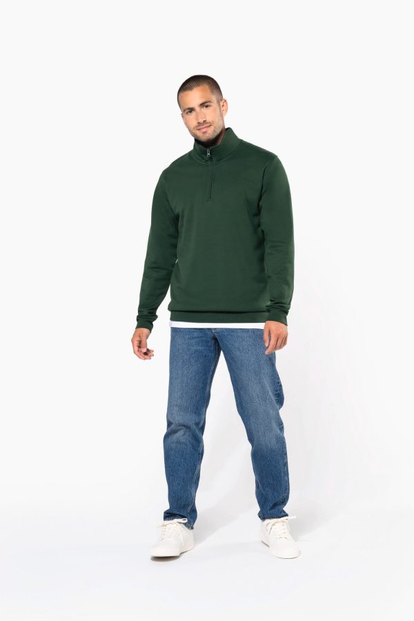 Sweat-shirt col zippé homme – Image 863