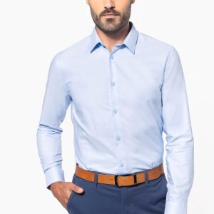 Chemise oxford manches longues homme