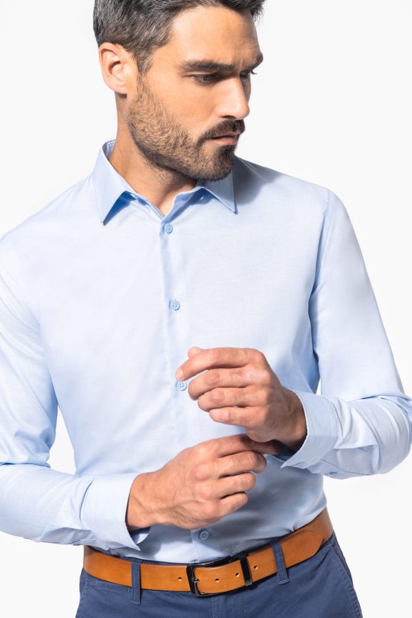 Chemise oxford manches longues homme – Image 38