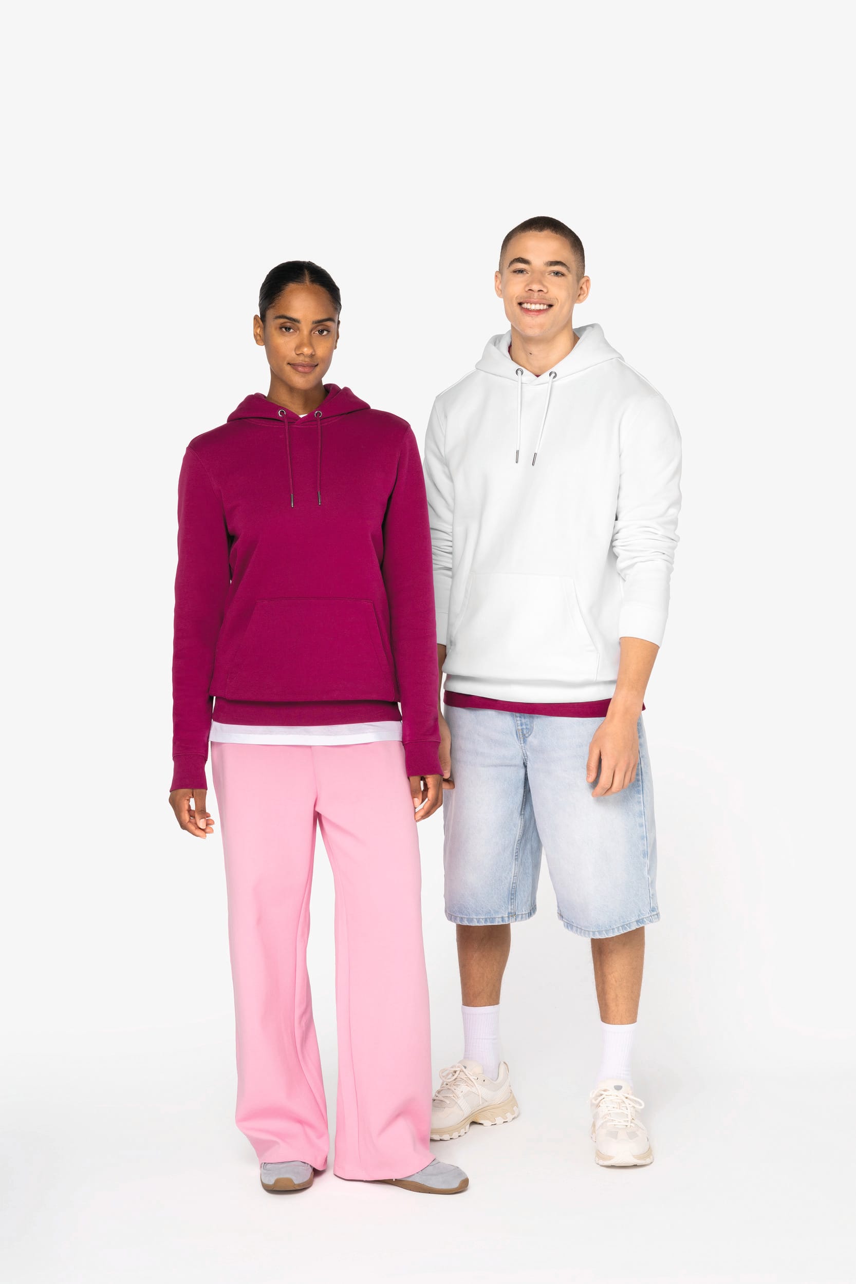 Sweat-shirt écoresponsable à capuche unisexe – Image 9601