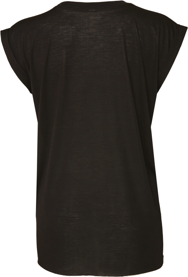 T-shirt Flowy à manches roulottées – Image 1483