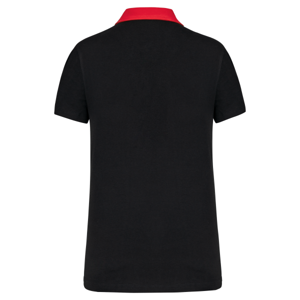 Polo jersey bicolore femme – Image 9397