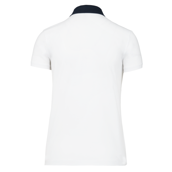Polo jersey bicolore femme – Image 8527