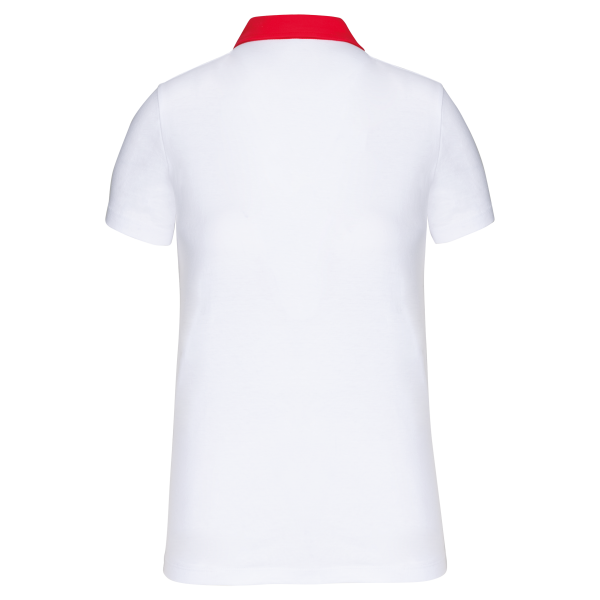 Polo jersey bicolore femme – Image 9445