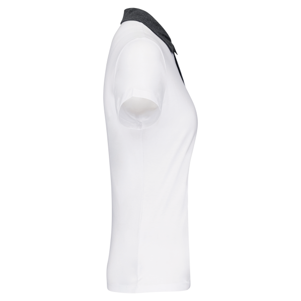 Polo jersey bicolore femme – Image 9428