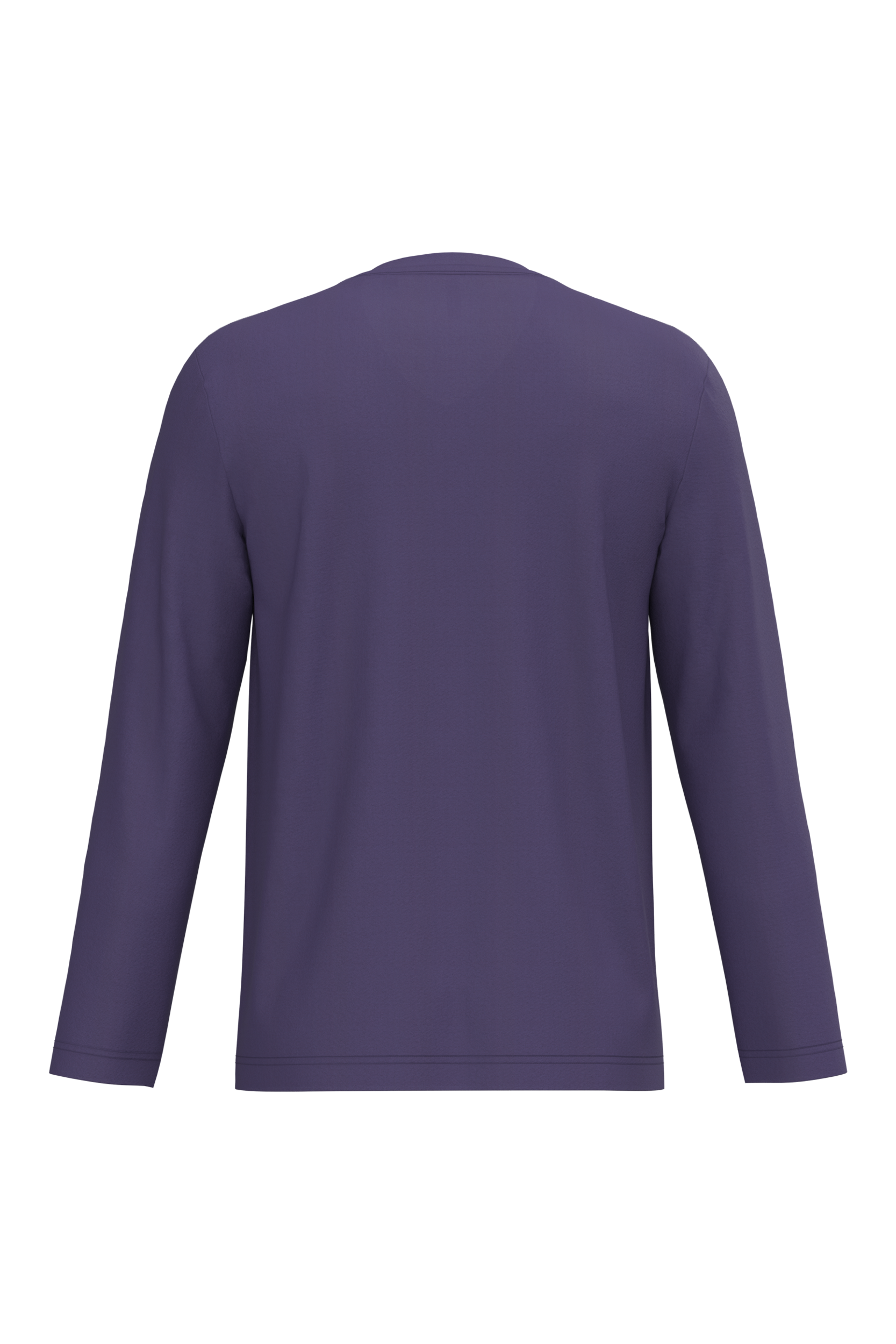 T-shirt col V manches longues – Image 1699