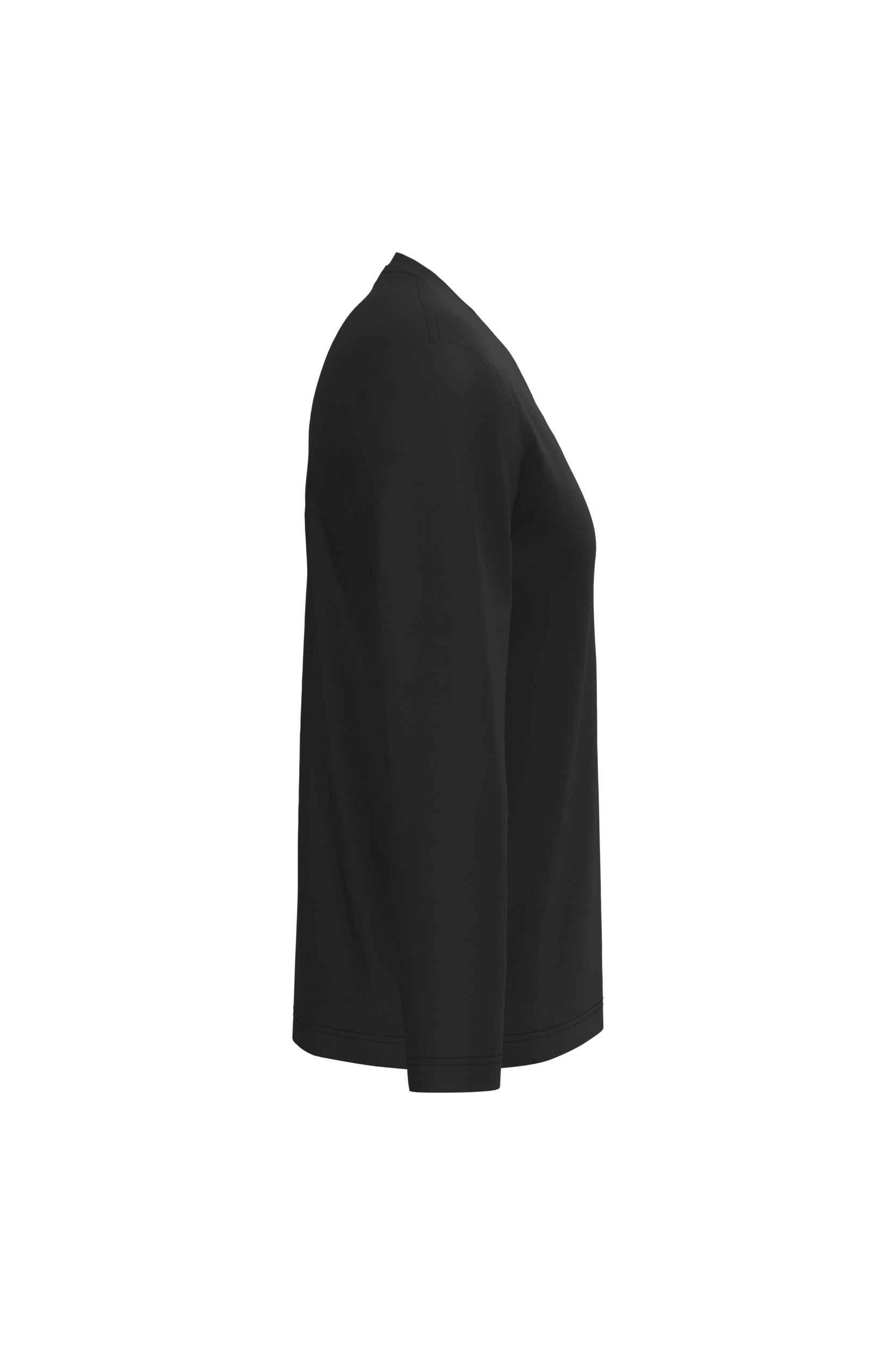 T-shirt col V manches longues – Image 1518