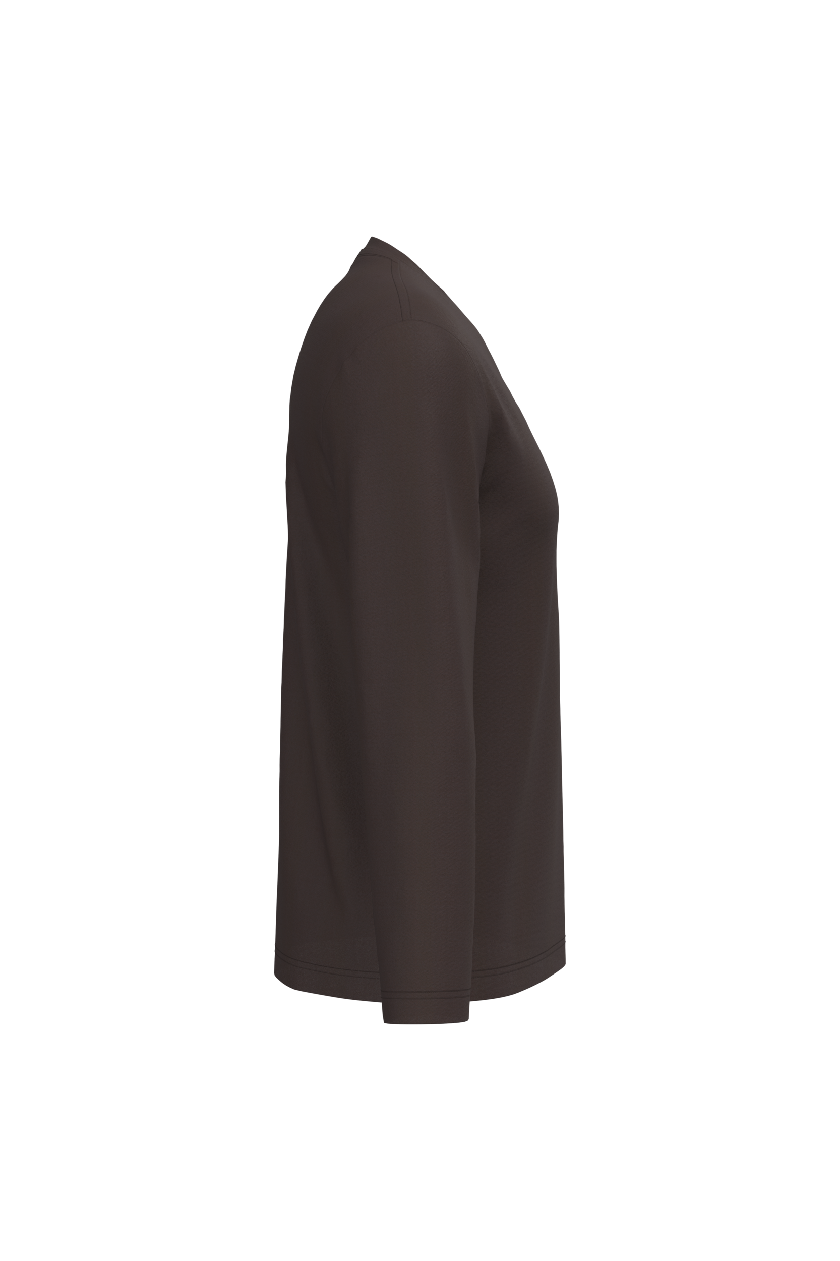 T-shirt col V manches longues – Image 1532