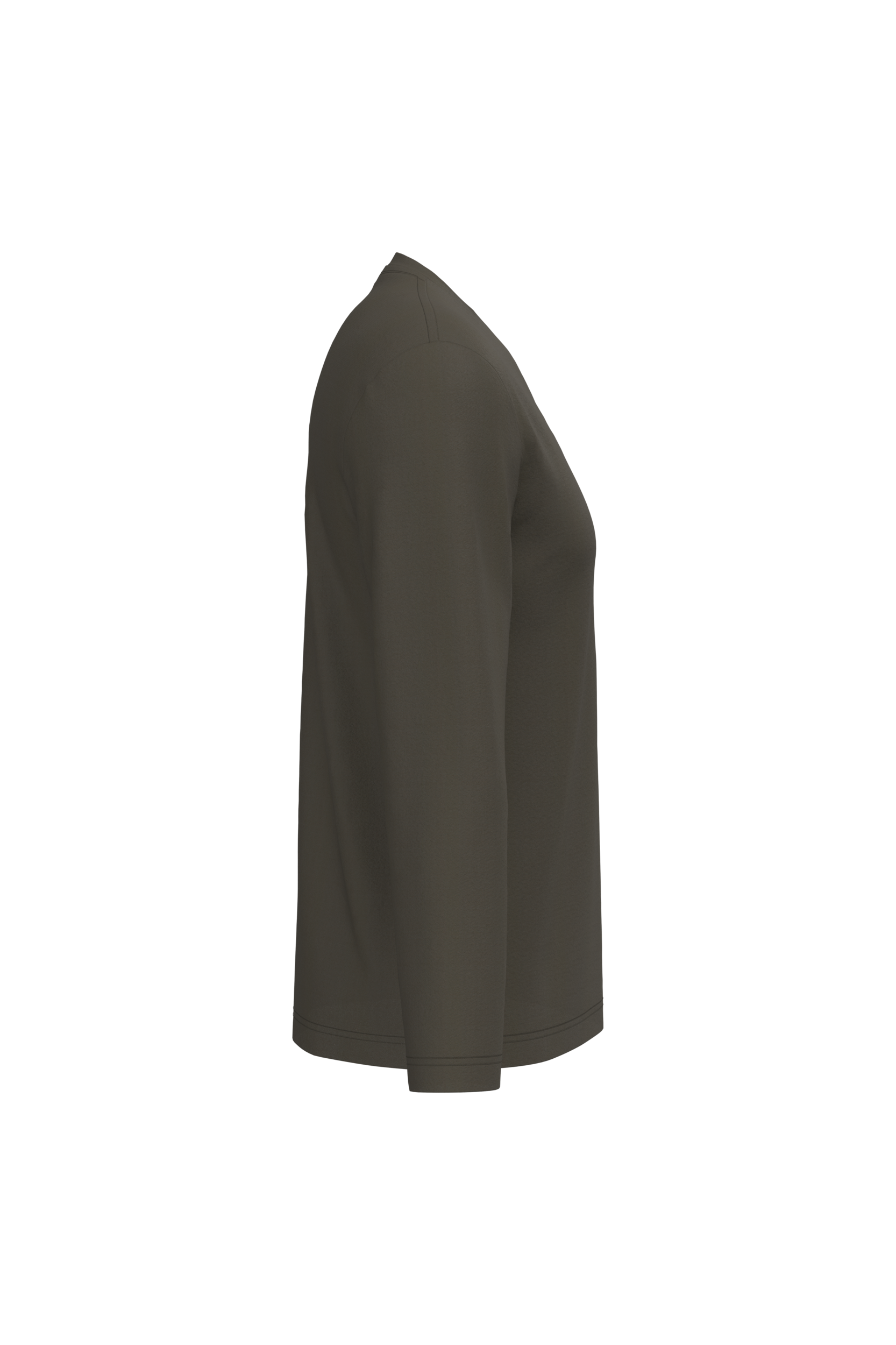 T-shirt col V manches longues – Image 1560