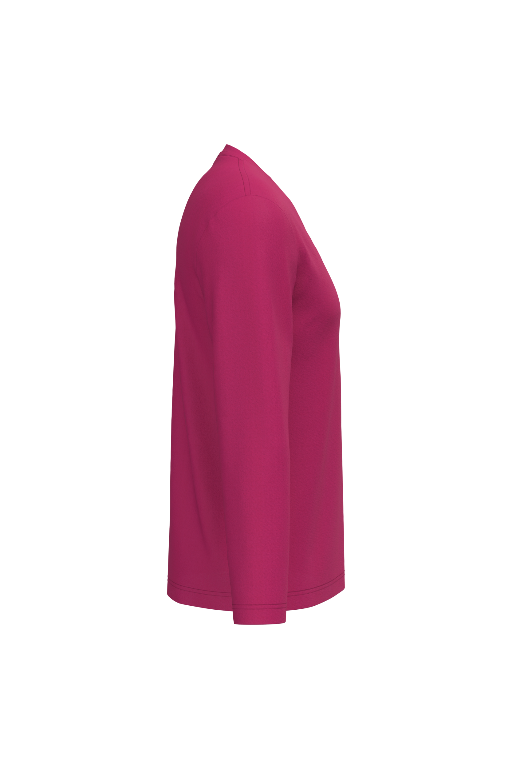 T-shirt col V manches longues – Image 1588