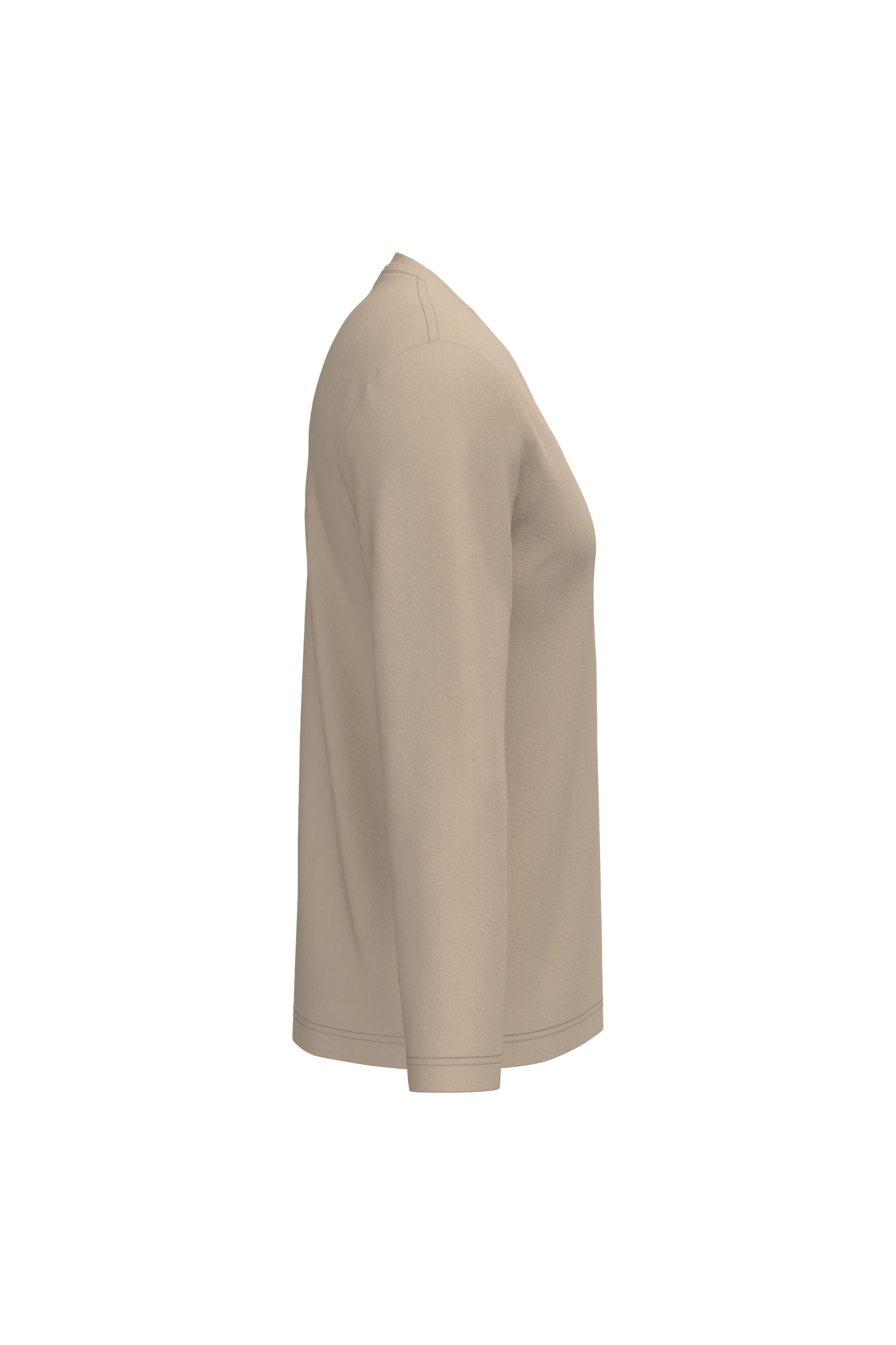 T-shirt col V manches longues – Image 1630