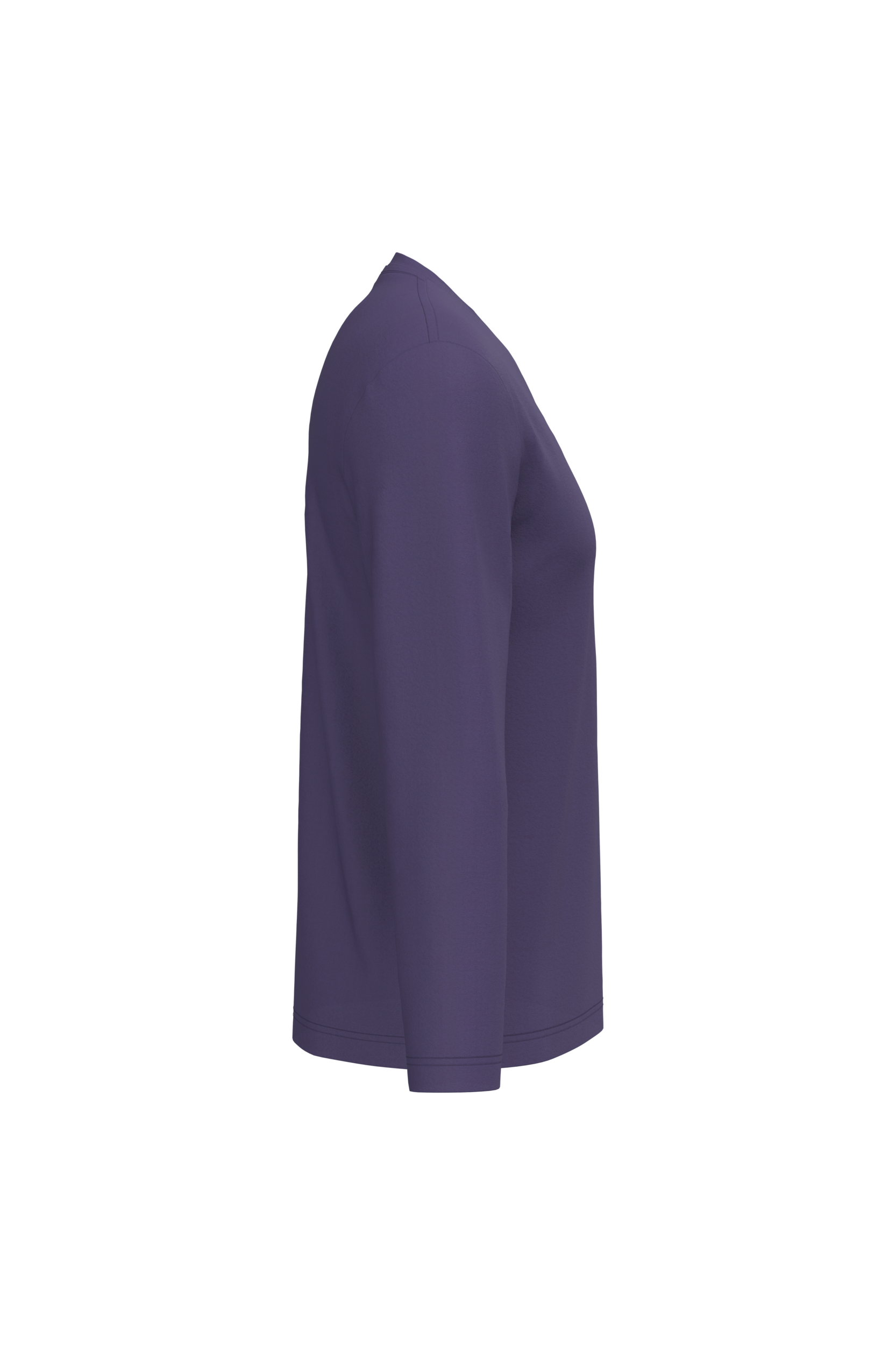 T-shirt col V manches longues – Image 1700