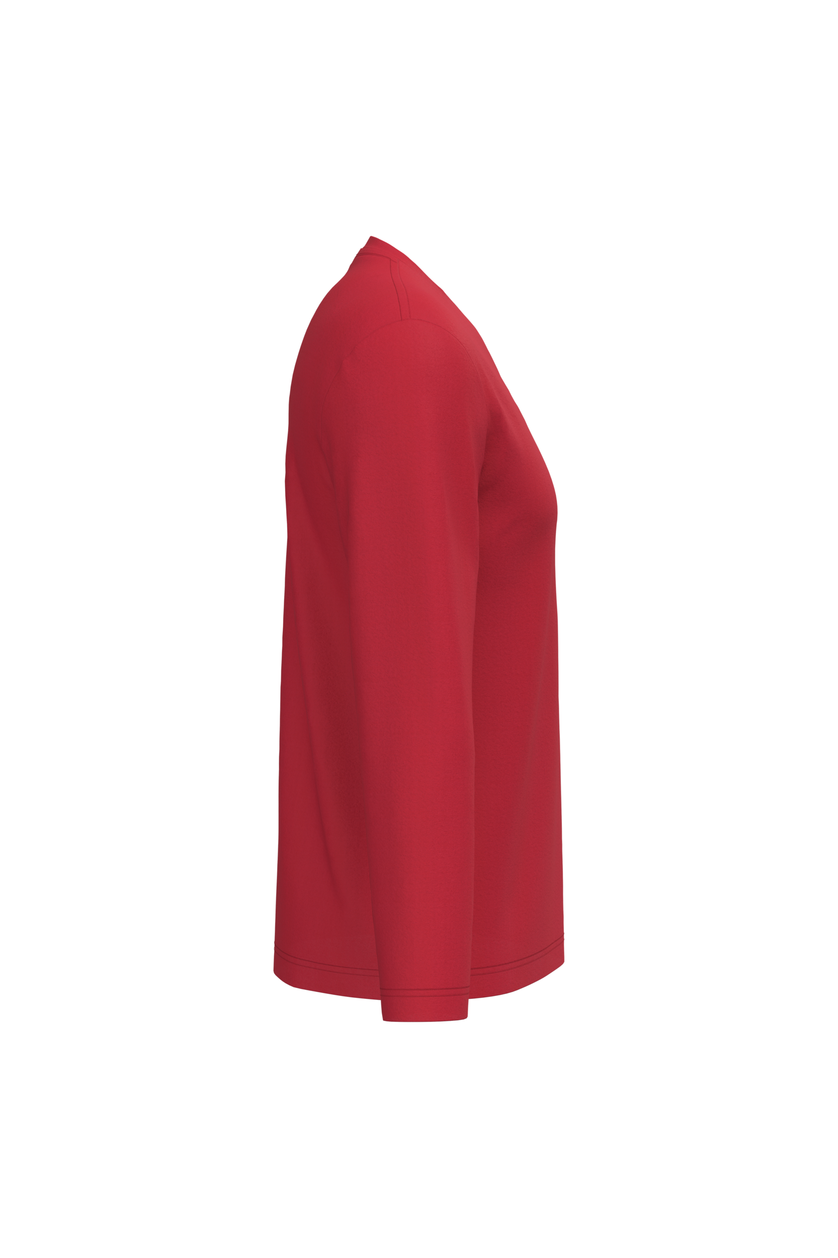 T-shirt col V manches longues – Image 1714