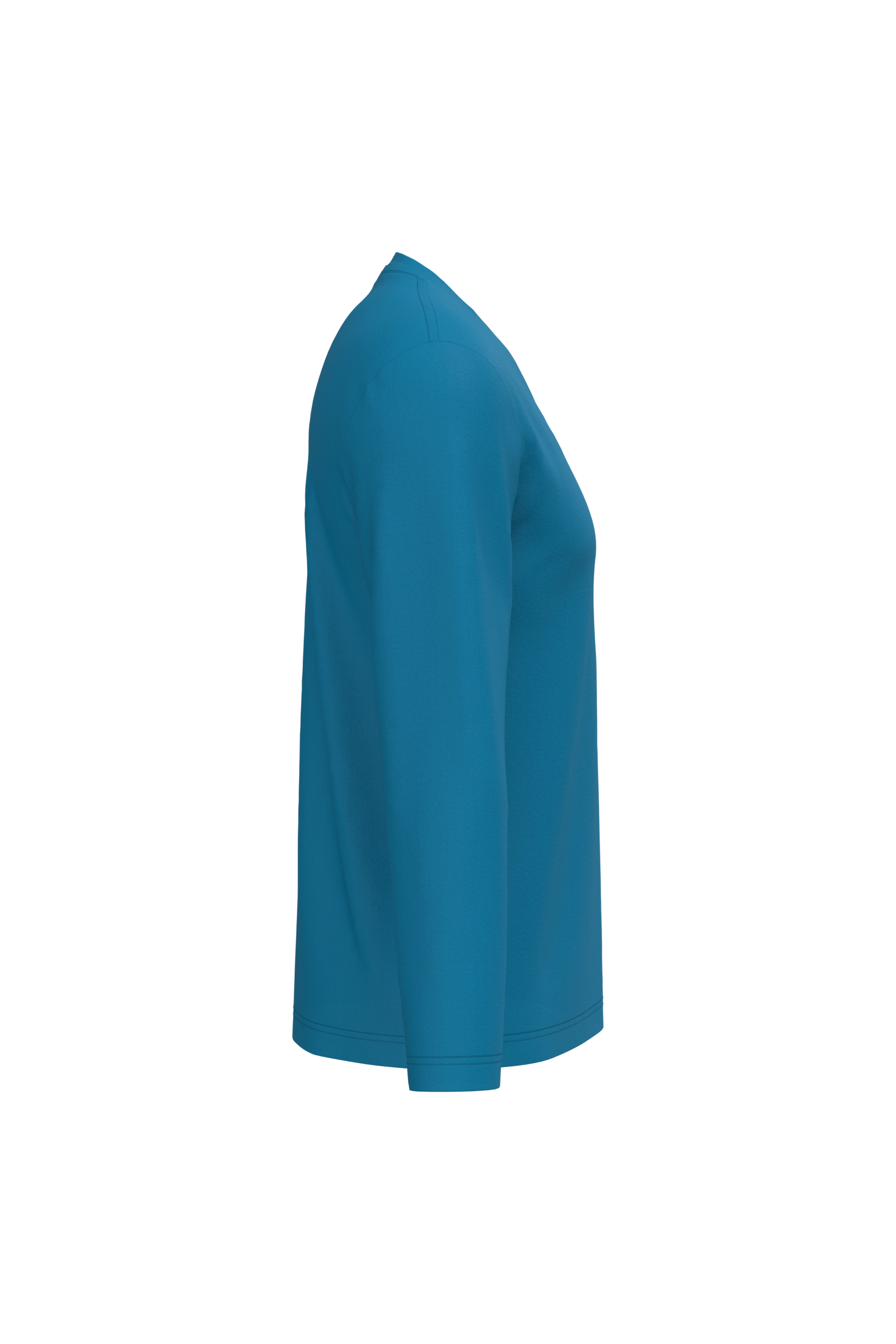 T-shirt col V manches longues – Image 1756