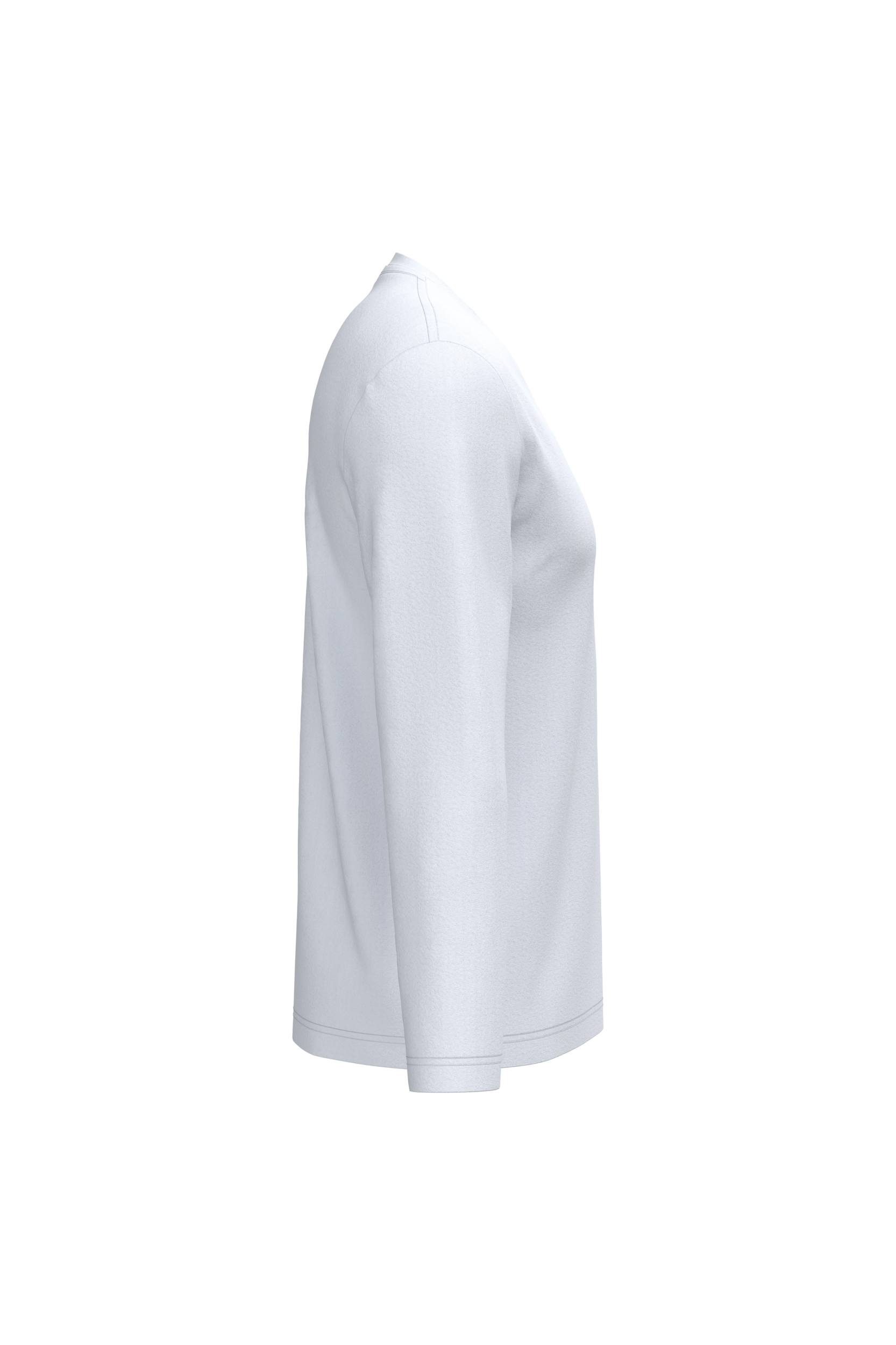 T-shirt col V manches longues – Image 1770