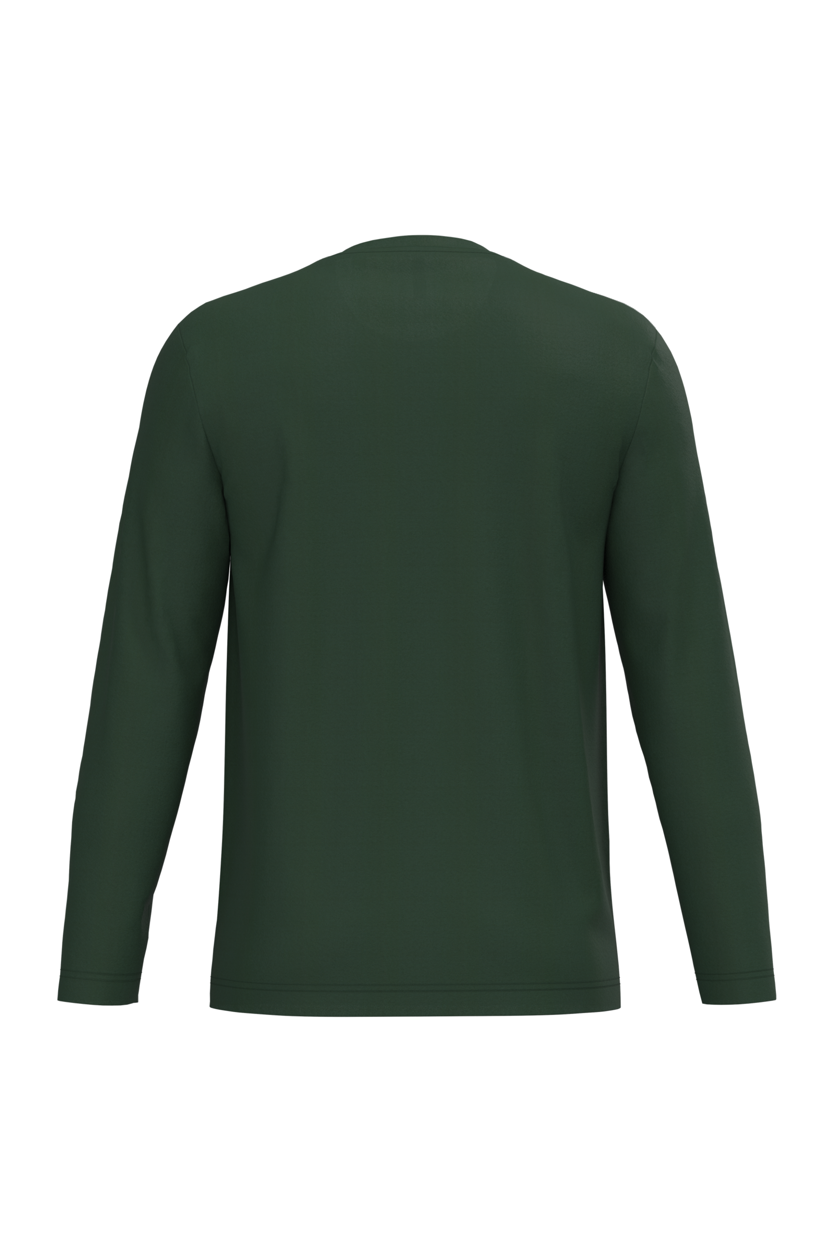 T-shirt col rond manches longues homme – Image 1523