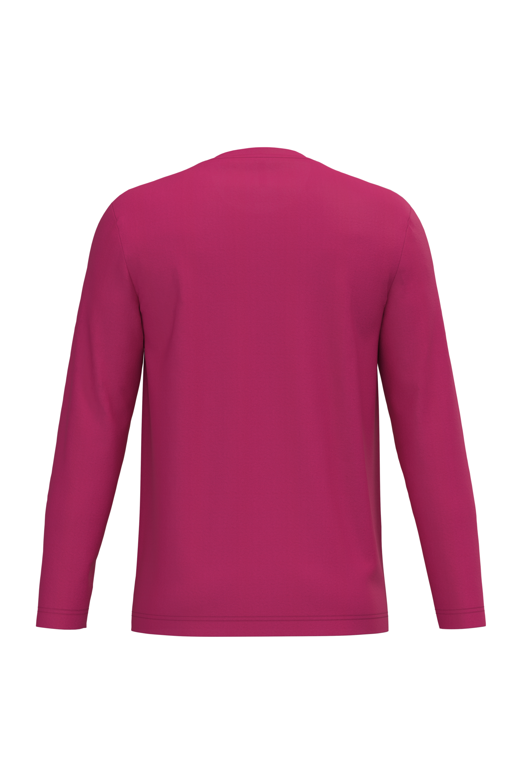 T-shirt col rond manches longues homme – Image 1537