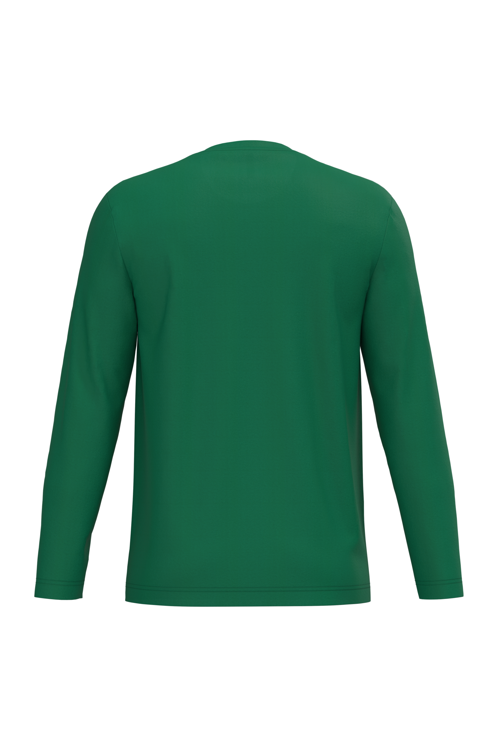 T-shirt col rond manches longues homme – Image 1551