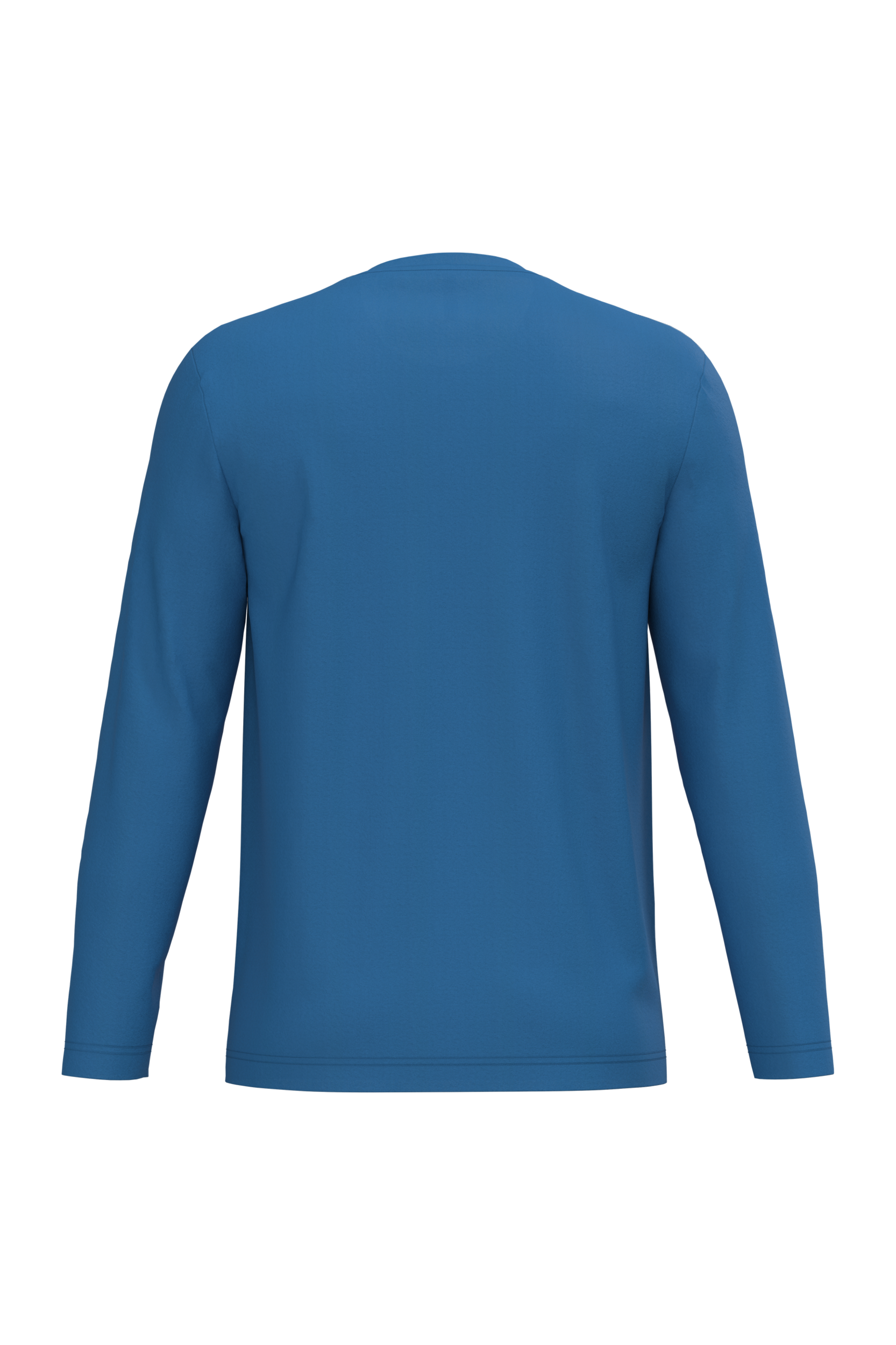 T-shirt col rond manches longues homme – Image 1565